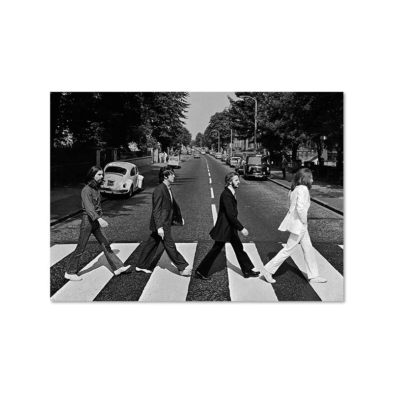 Plakat Abbey Road The Beatles Wzór 1