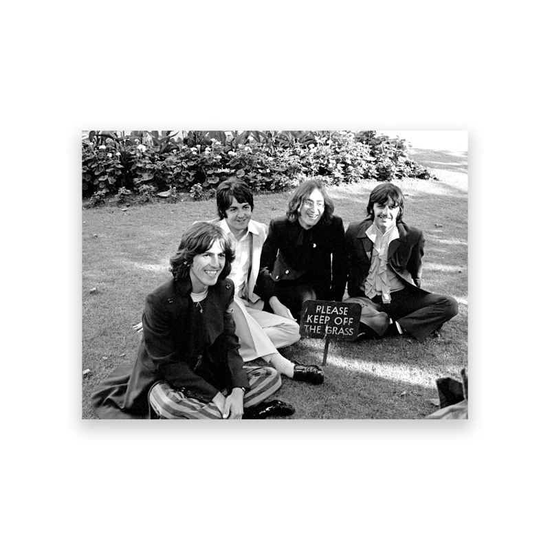 Plakat Abbey Road The Beatles Wzór 3