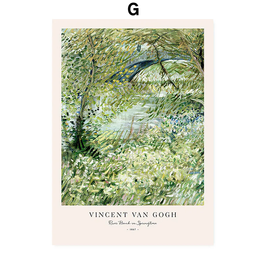Skandynawski plakat abstrakcyjny boho G