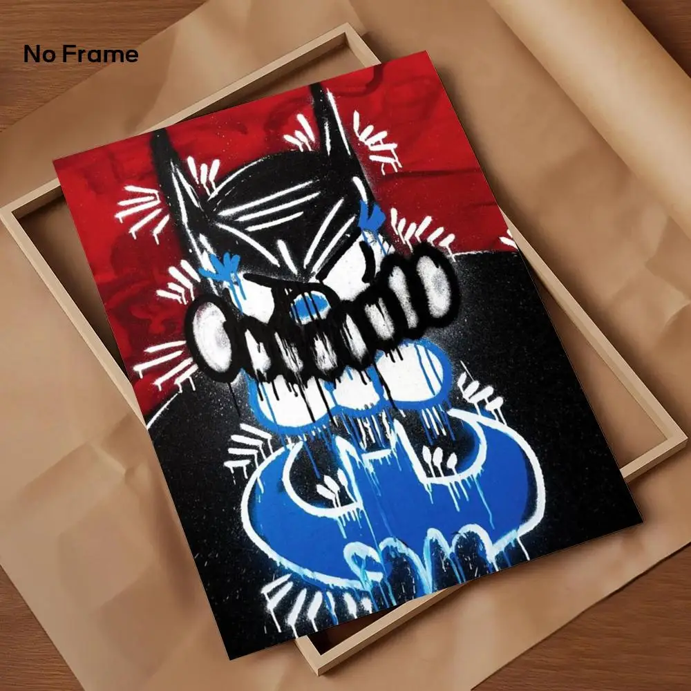 Plakat abstrakcyjny w stylu komiksowym Black2