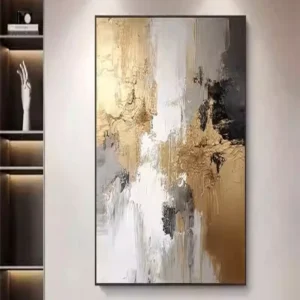 Plakat abstrakcyjny - duża grafika do salonu Wielo