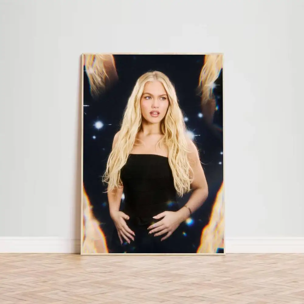 Plakat Freya Skye - nowoczesna grafika abstrakcyjna Zielony