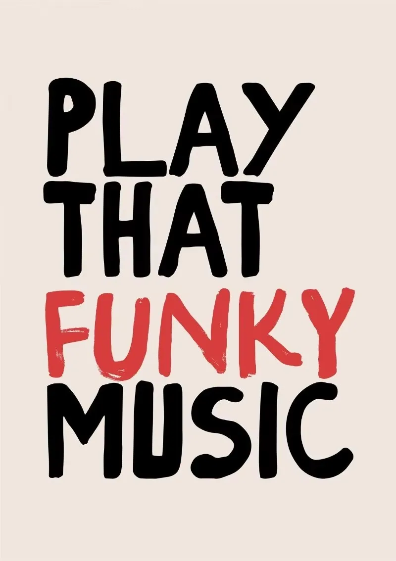 Plakat Jazz Festival – abstrakcja retro Beżowy