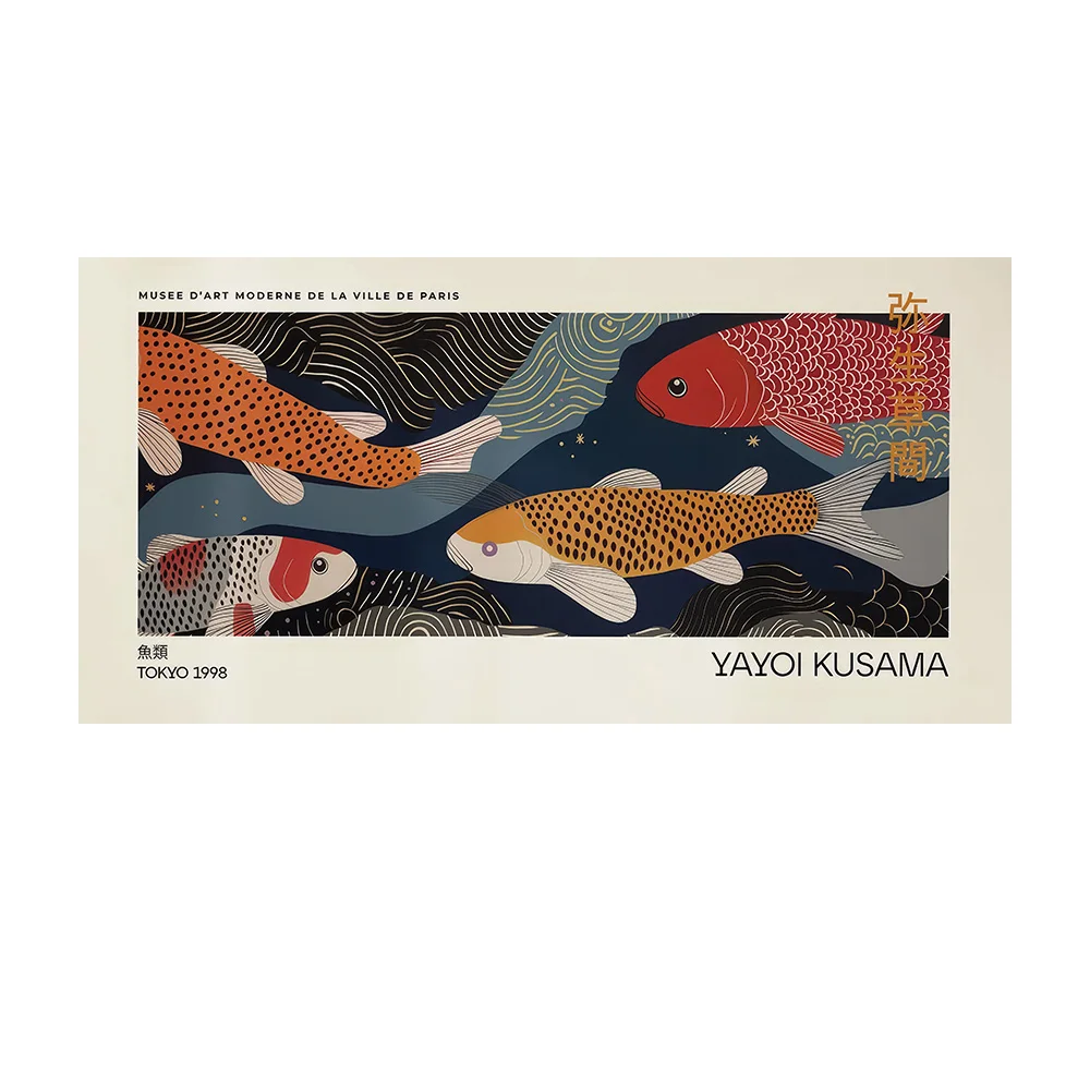 Plakat abstrakcyjny w kolorowe kropki Zielony