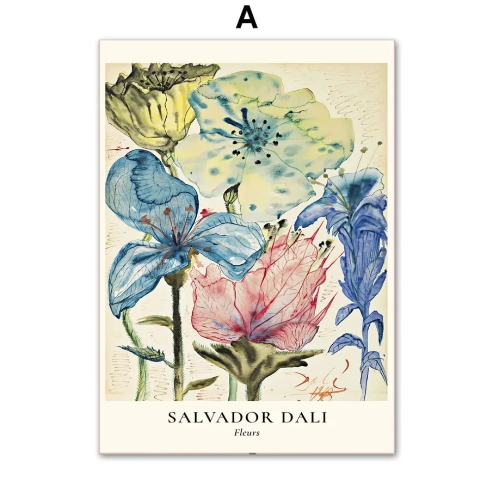 Plakat abstrakcyjny Matisse mid-century Wzór 4