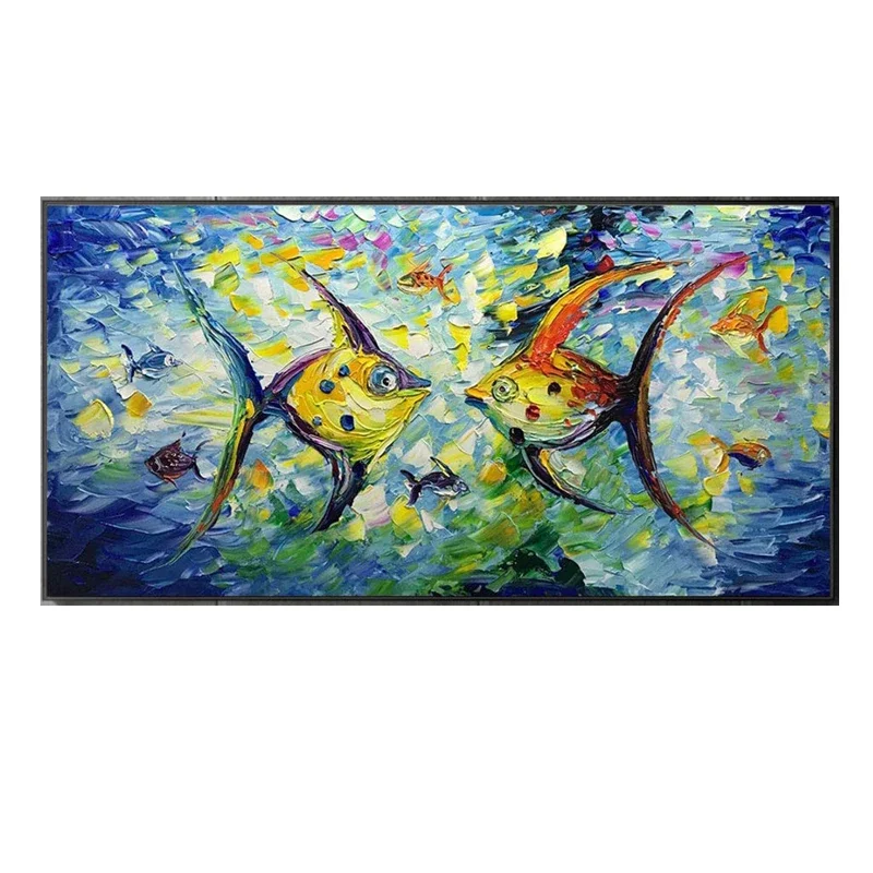 Plakat abstrakcyjny motyl Fioletowy