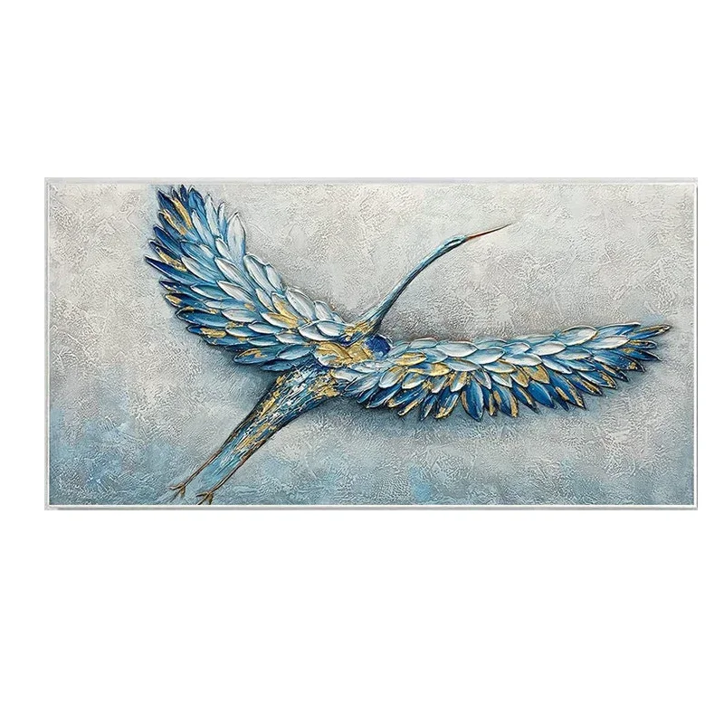 Plakat abstrakcyjny motyl Zielony