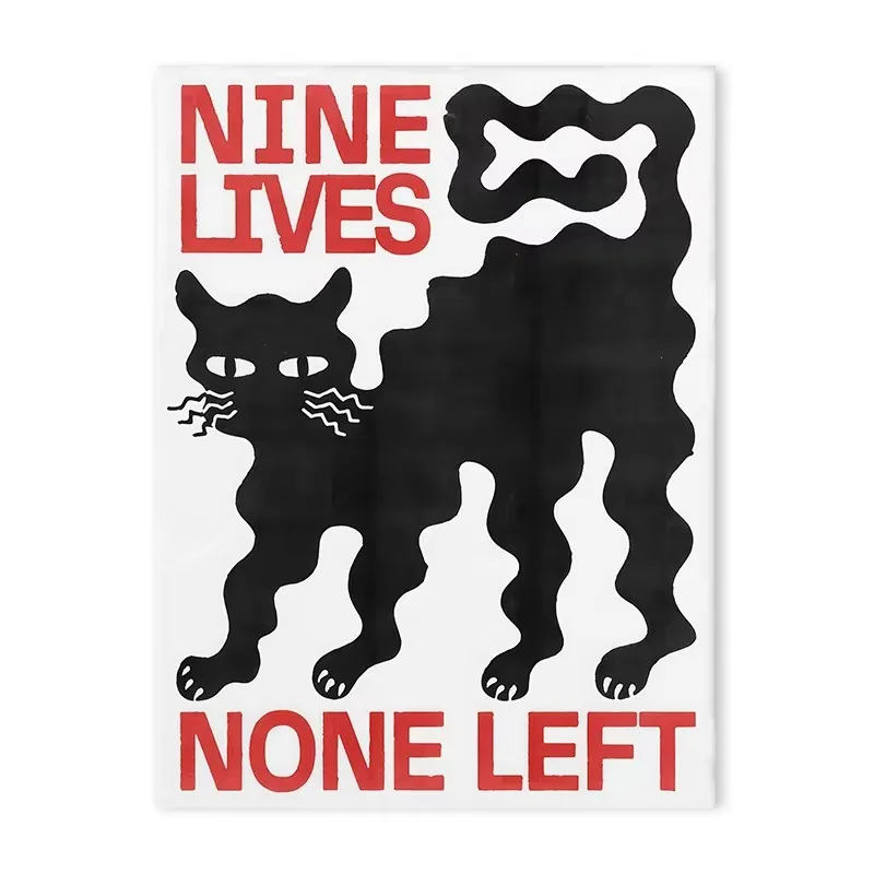 Plakat abstrakcyjne niebieskie fale nowoczesny Jasnożółty