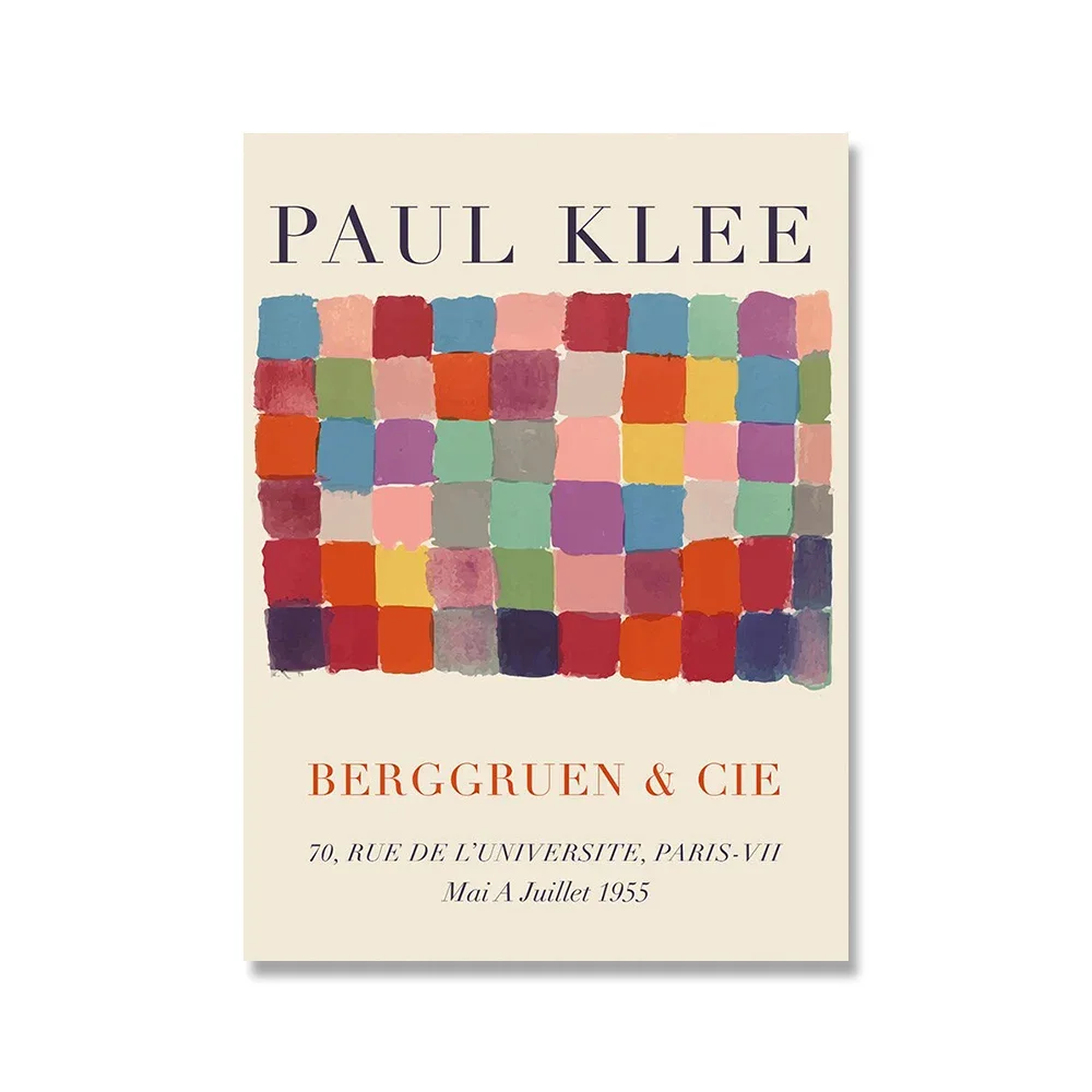 Plakat abstrakcyjny Paul Klee - kolorowy Picture 11