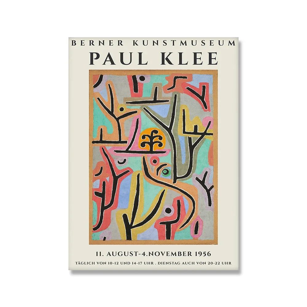 Plakat abstrakcyjny Paul Klee - kolorowy Picture 18