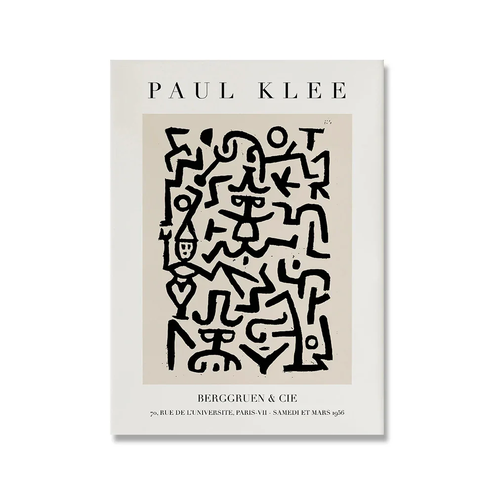 Plakat abstrakcyjny Paul Klee - kolorowy Picture 19