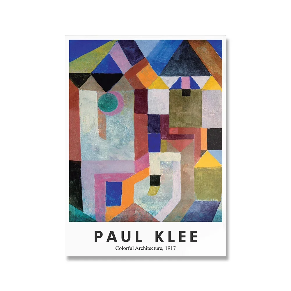 Plakat abstrakcyjny Paul Klee - kolorowy Picture 21