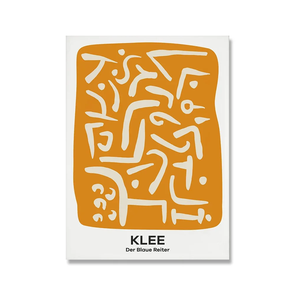 Plakat abstrakcyjny Paul Klee - kolorowy Picture 23
