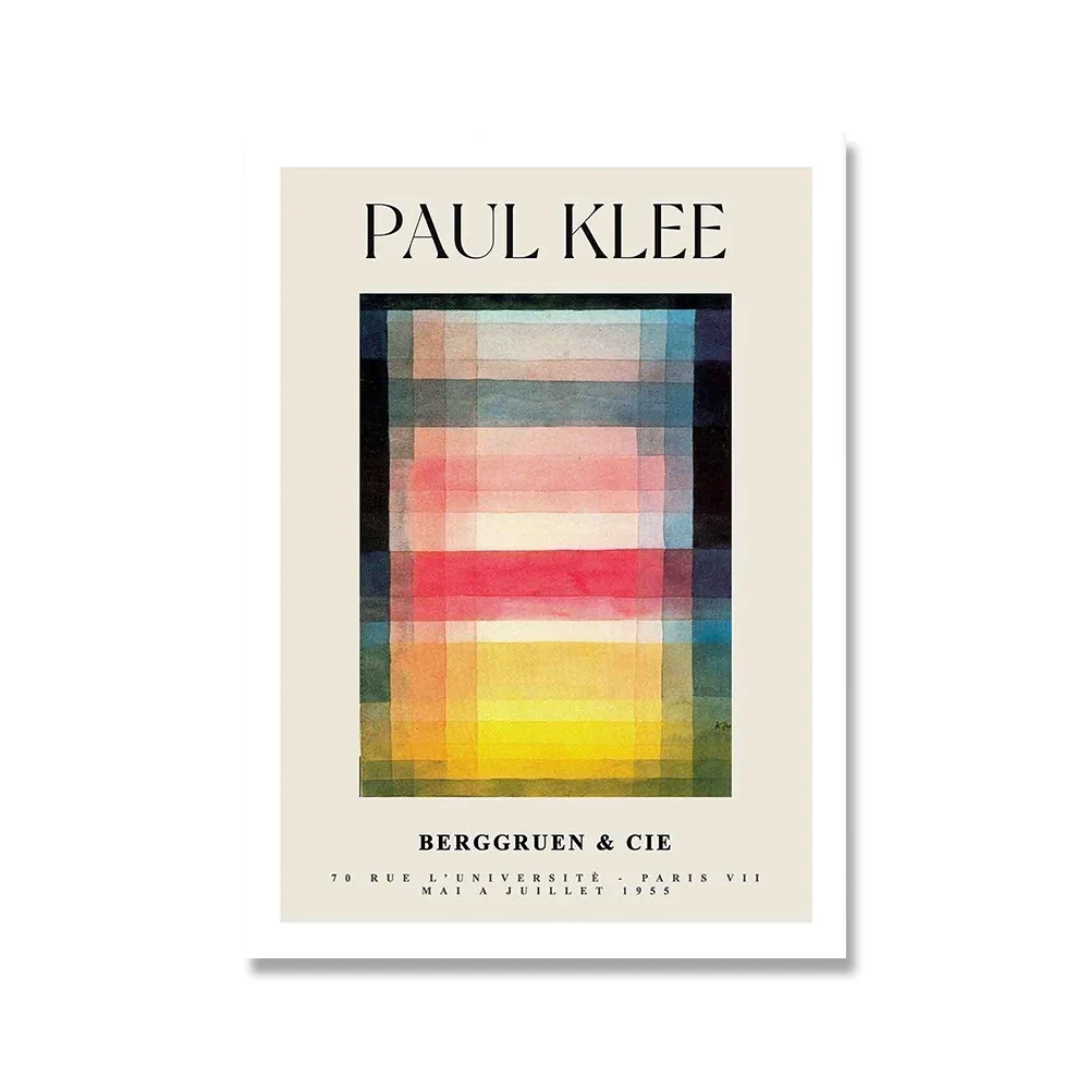 Plakat abstrakcyjny Paul Klee – kolorowa sztuka na ścianę Picture 15
