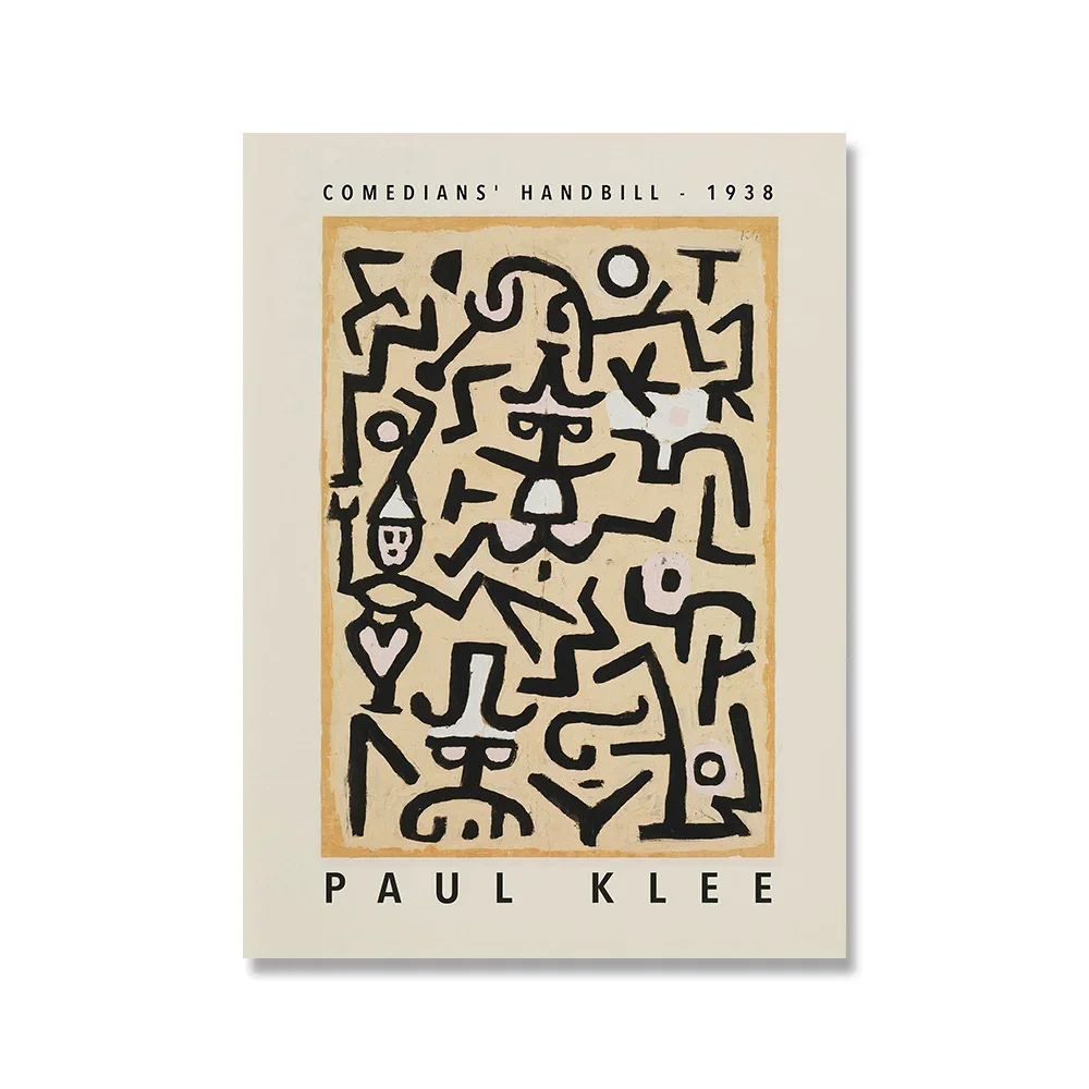 Plakat abstrakcyjny Paul Klee – kolorowa sztuka na ścianę Picture 16