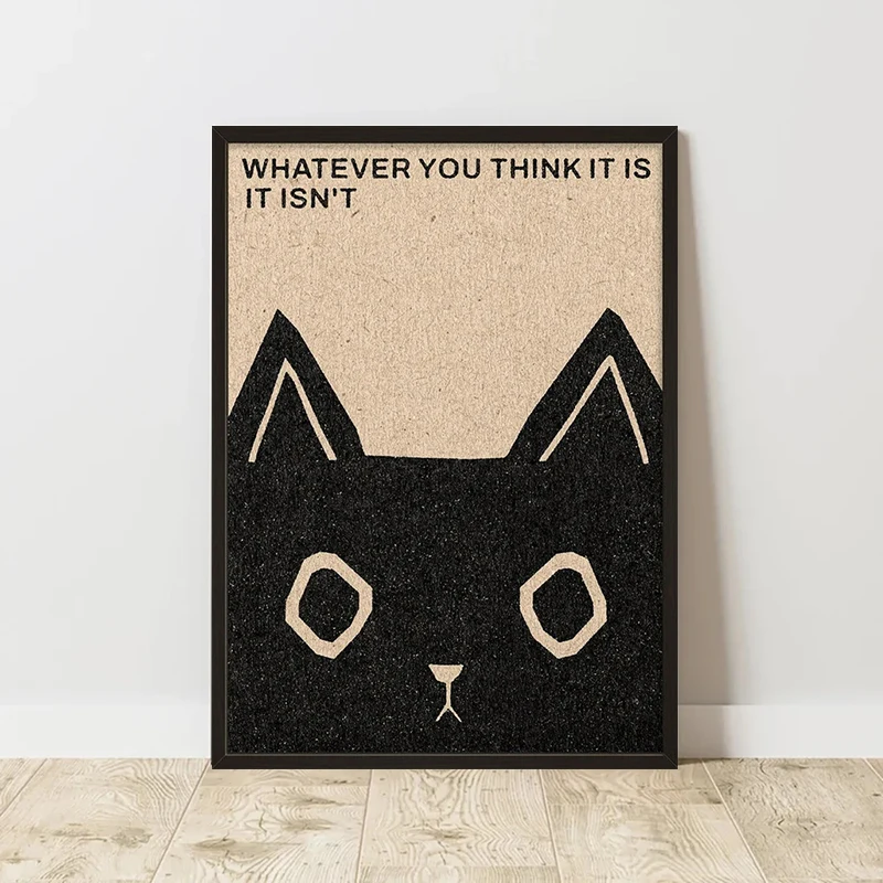 Plakat abstrakcyjny retro – kolaż w stylu vintage Wzór 3