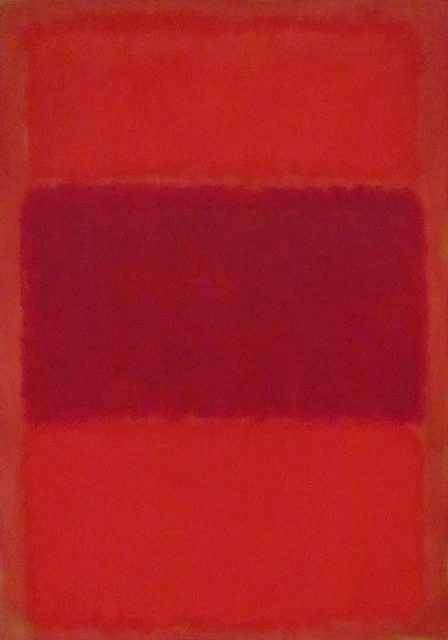 Plakat abstrakcyjny Mark Rothko do salonu Czarny