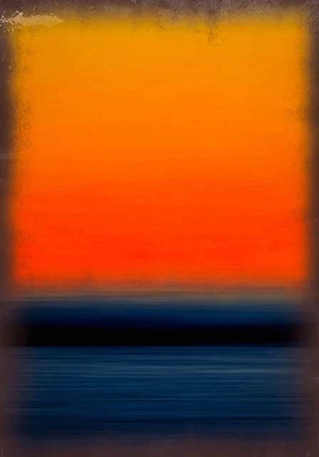 Plakat abstrakcyjny Mark Rothko do salonu Jasnozielony