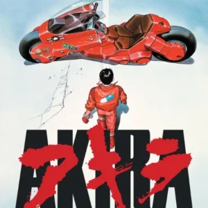 Plakat Akira – kultowe manga anime lat 80. Wzór 1