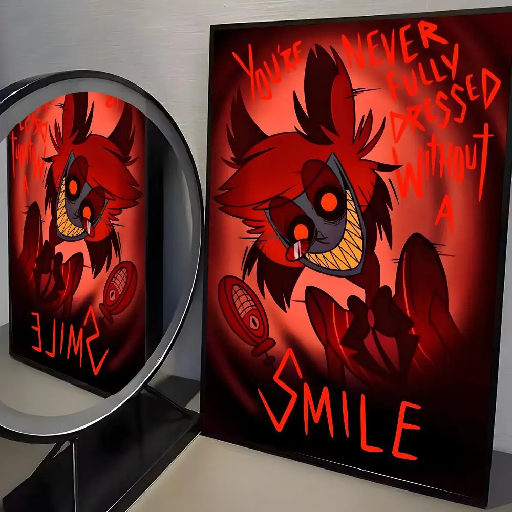 Plakat Alastor Hazbin Hotel Czarny10
