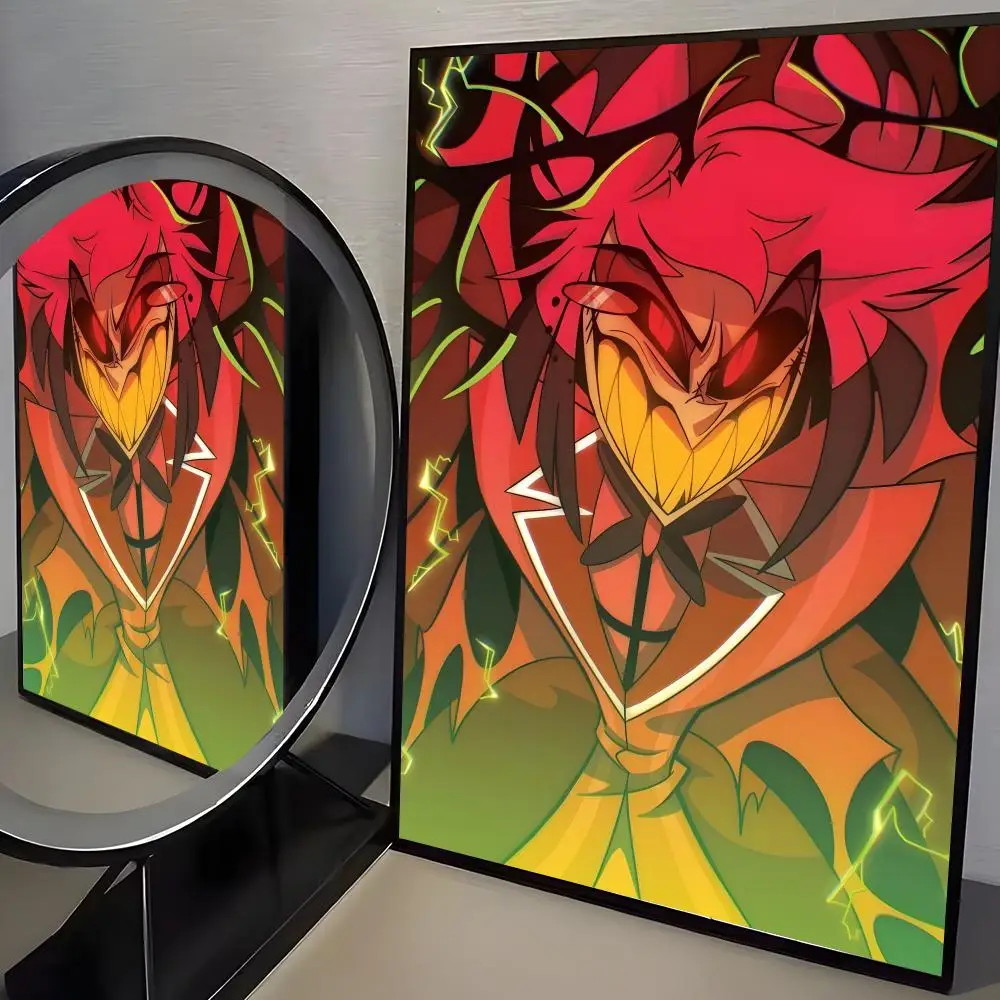 Plakat Alastor Hazbin Hotel Czarny4