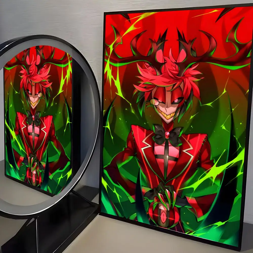 Plakat Alastor Hazbin Hotel Czarny5