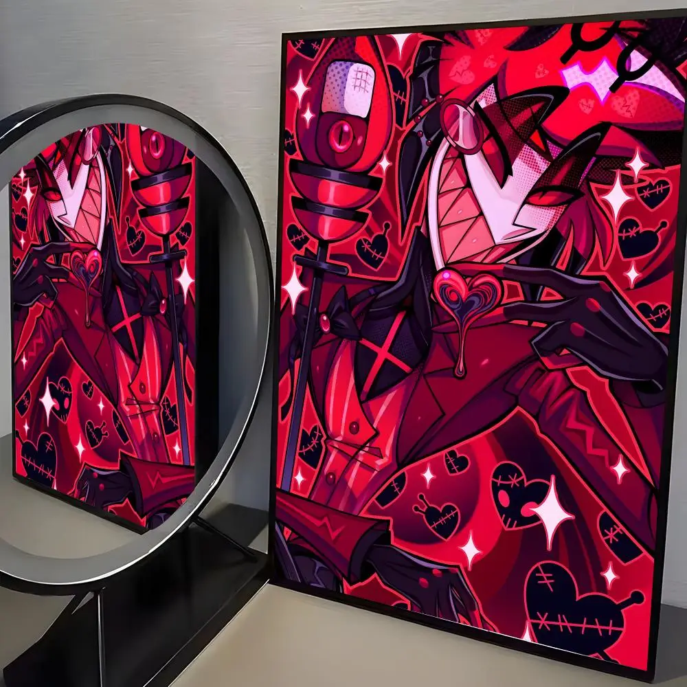 Plakat Alastor Hazbin Hotel Czarny7