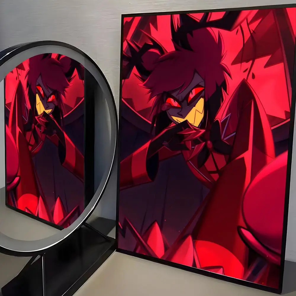 Plakat Alastor Hazbin Hotel Czarny8