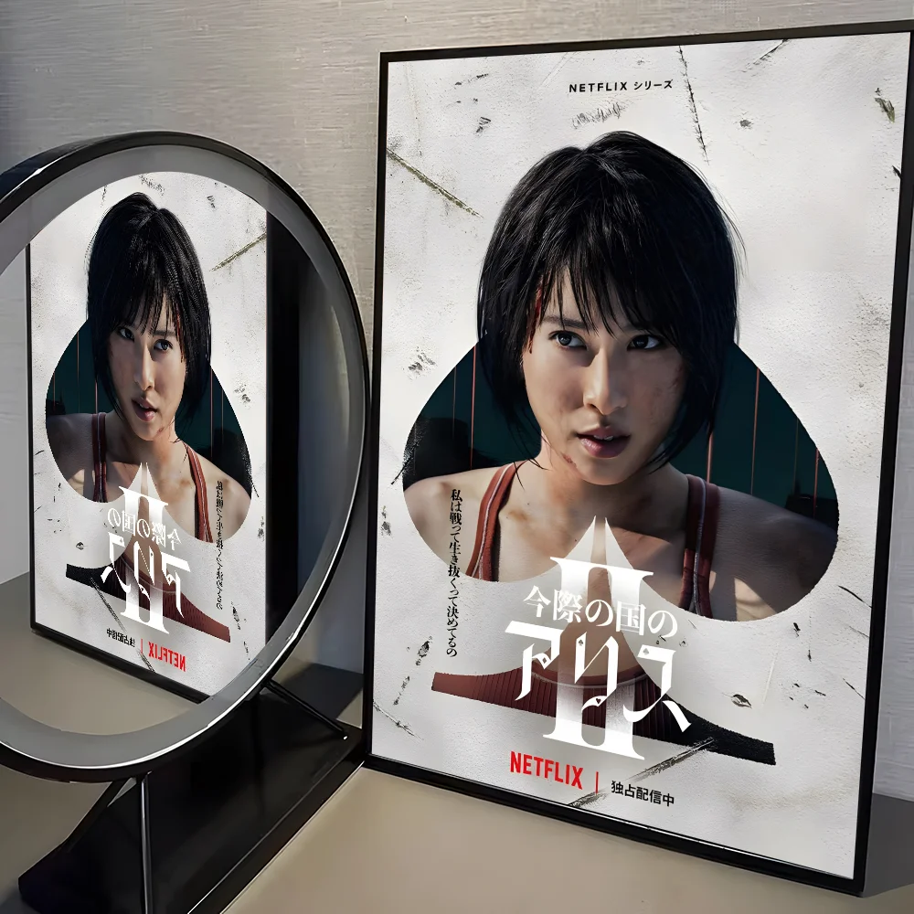 Plakat Alice in Borderland na ścianę Szary