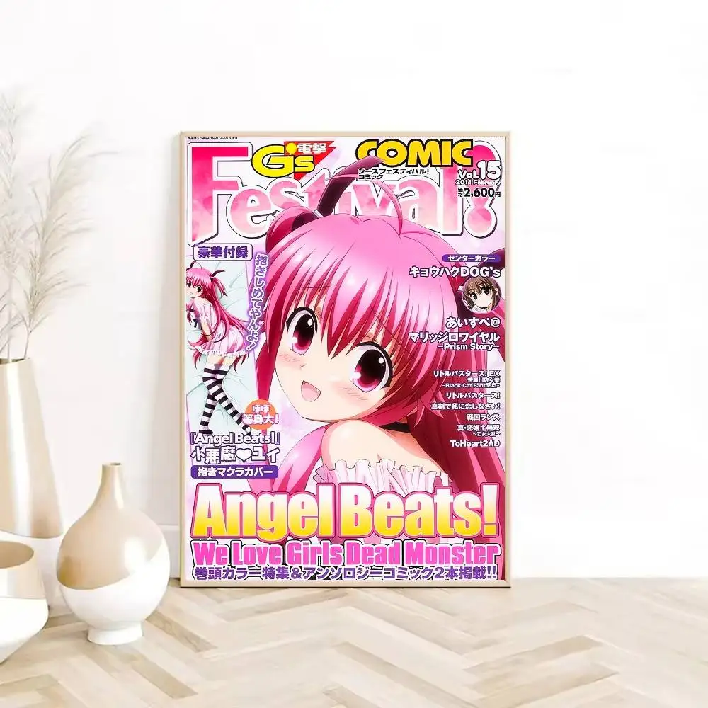 Plakat anime Angel Beats Wzór 1