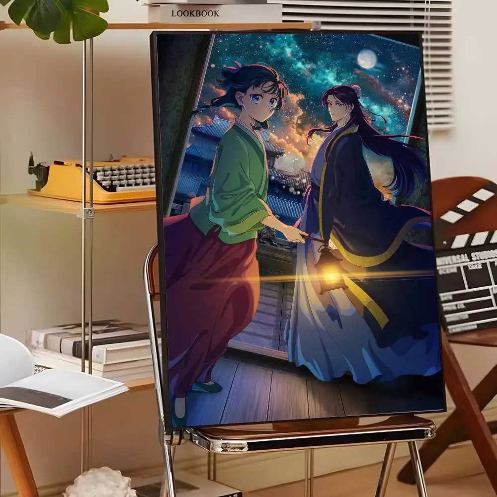 Plakat anime The Apothecary Diaries Ciemnoszary