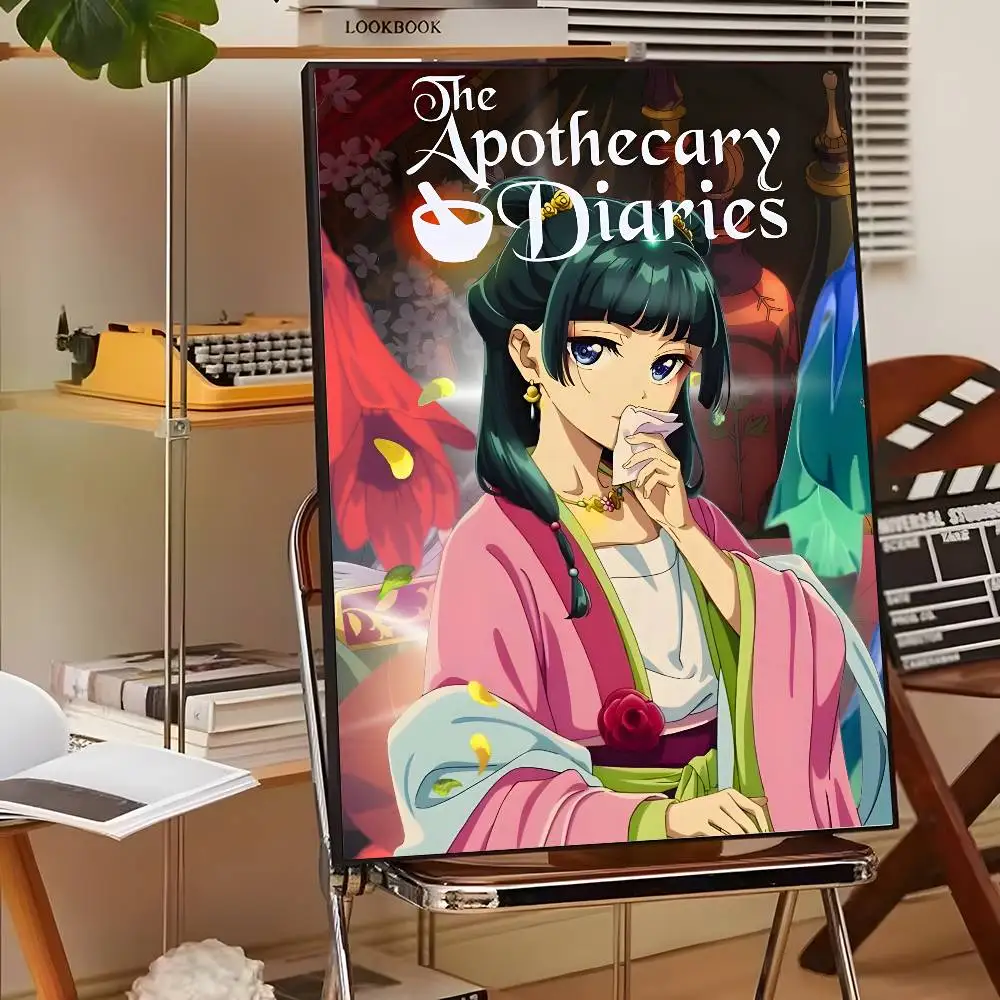Plakat anime The Apothecary Diaries Czarny