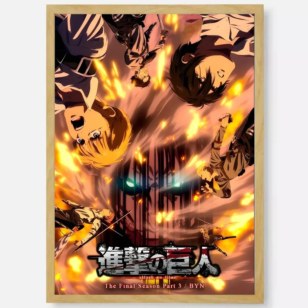 Plakat Atak Tytanów anime Wzór 10
