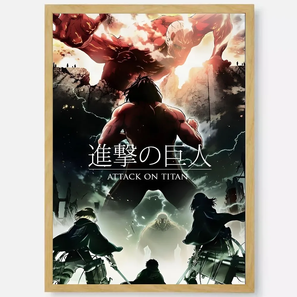 Plakat Atak Tytanów anime Wzór 11