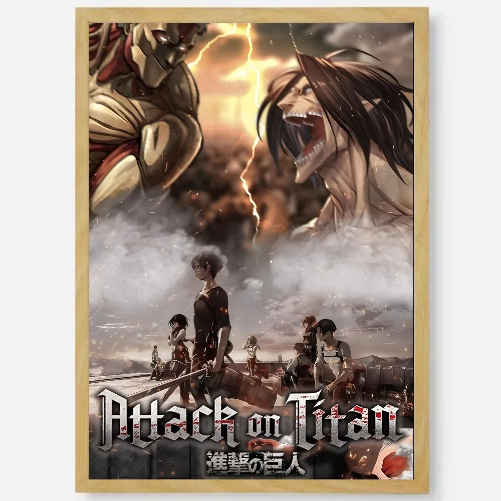 Plakat Atak Tytanów anime Wzór 6