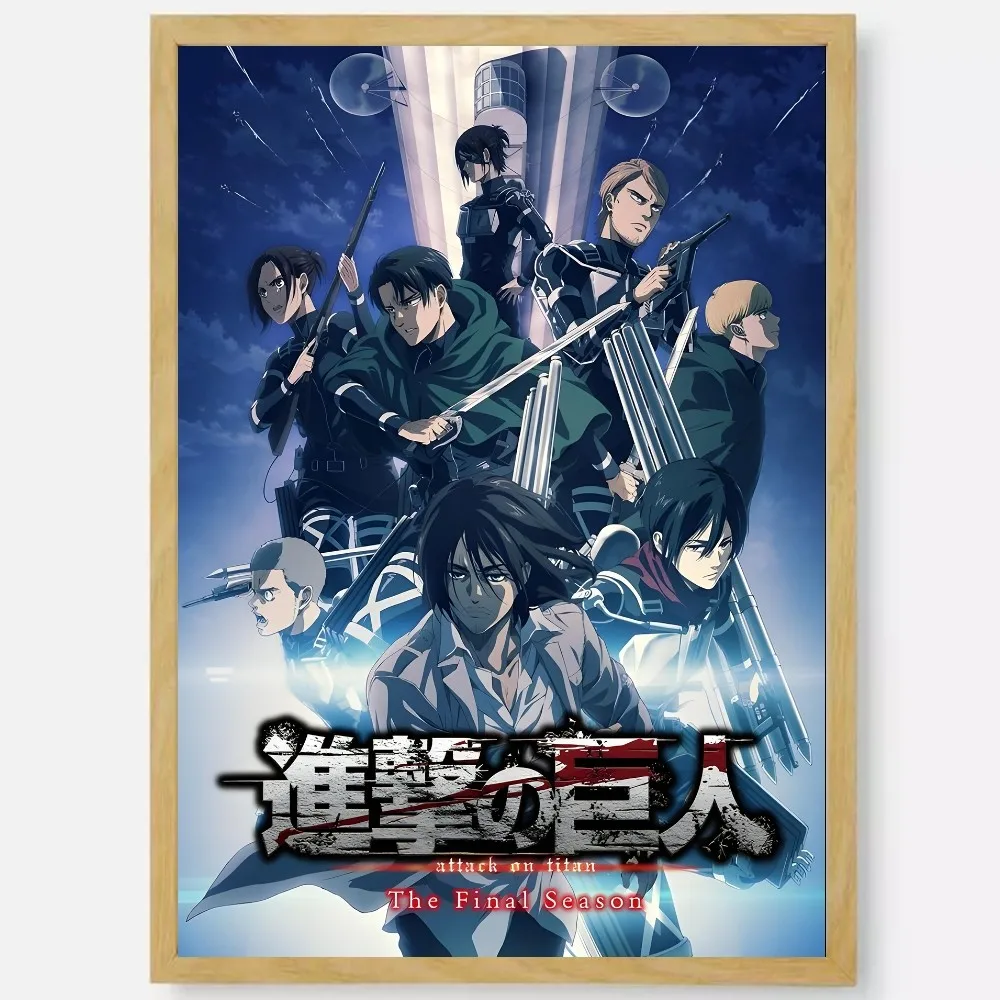 Plakat Atak Tytanów anime Wzór 7