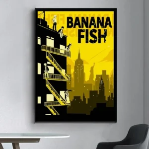 Plakat anime Banana Fish Wzór 1