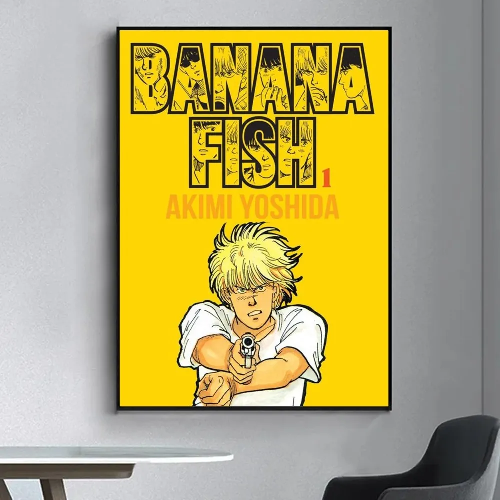 Plakat anime Banana Fish Wzór 2
