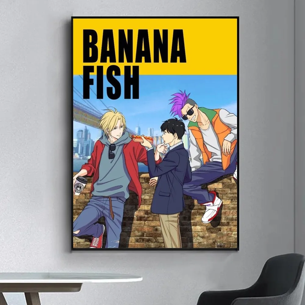 Plakat anime Banana Fish Wzór 3