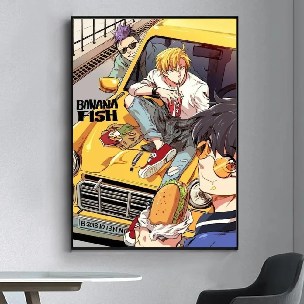 Plakat anime Banana Fish Wzór 4