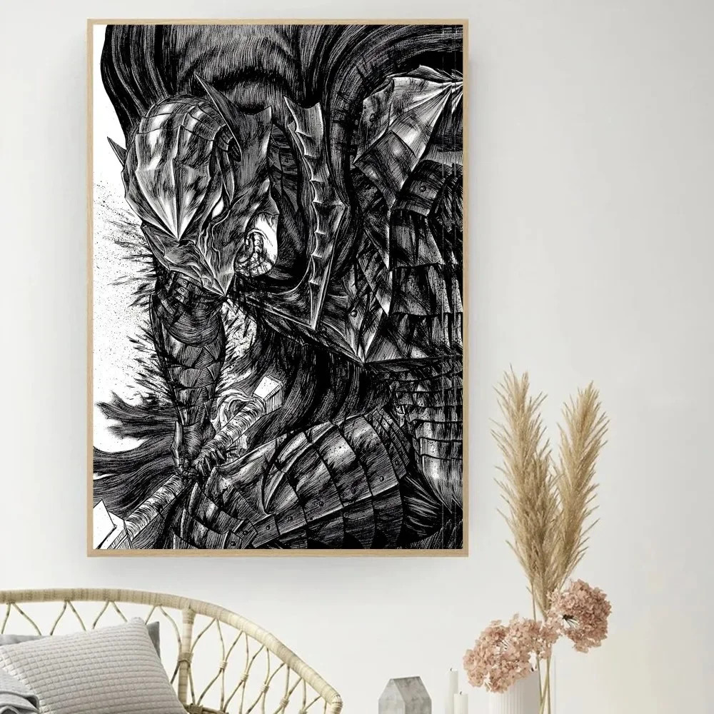 Berserk - plakat anime Granatowy
