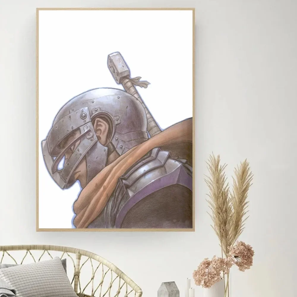 Berserk - plakat anime Jasnoszary