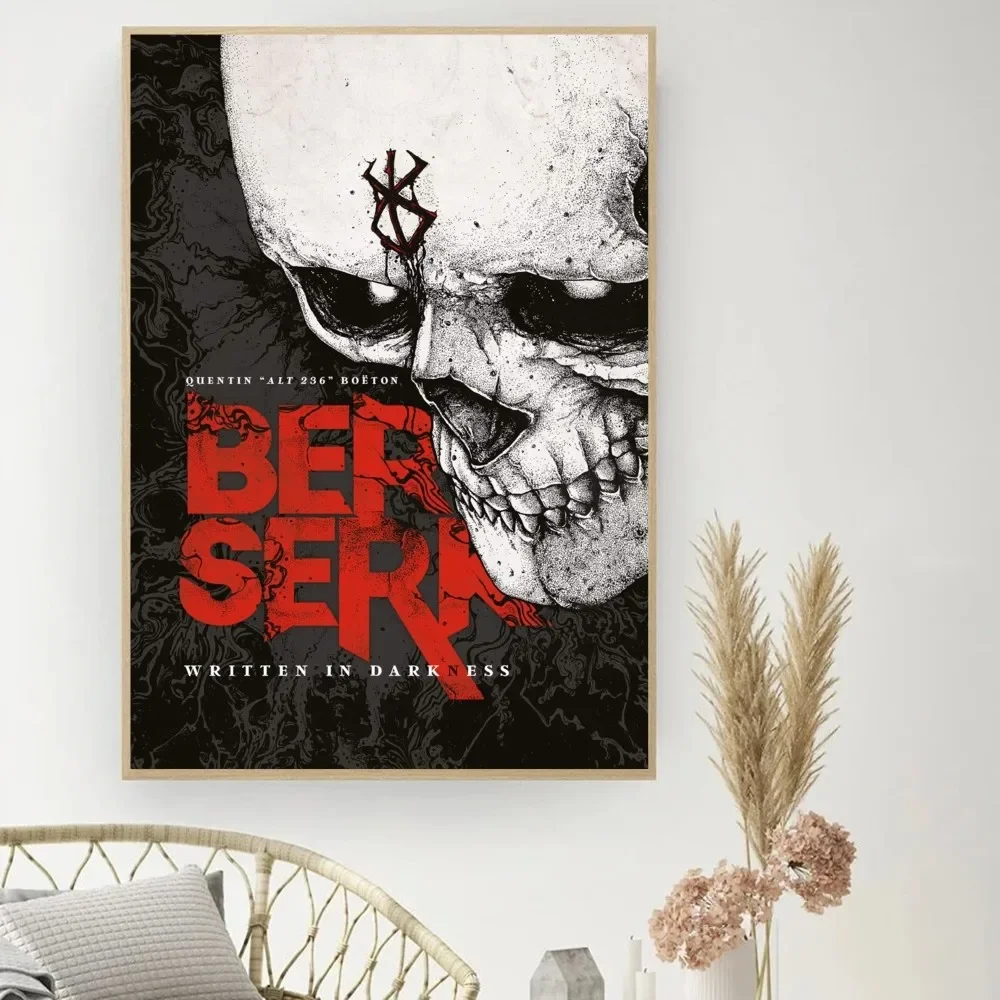 Berserk - plakat anime Niebieski
