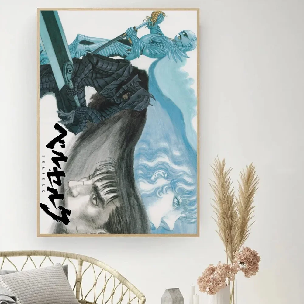 Berserk - plakat anime żółty