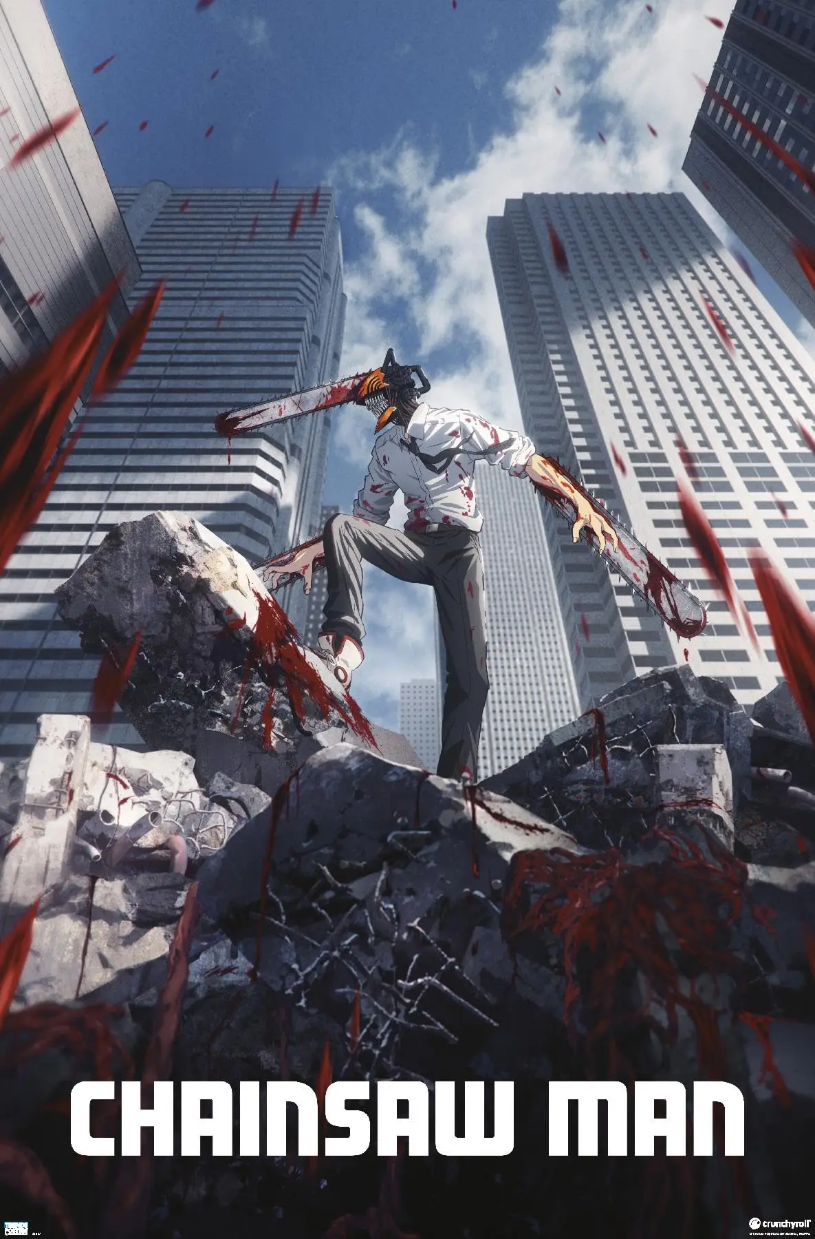Plakat anime Chainsaw Man Denji Wzór 2