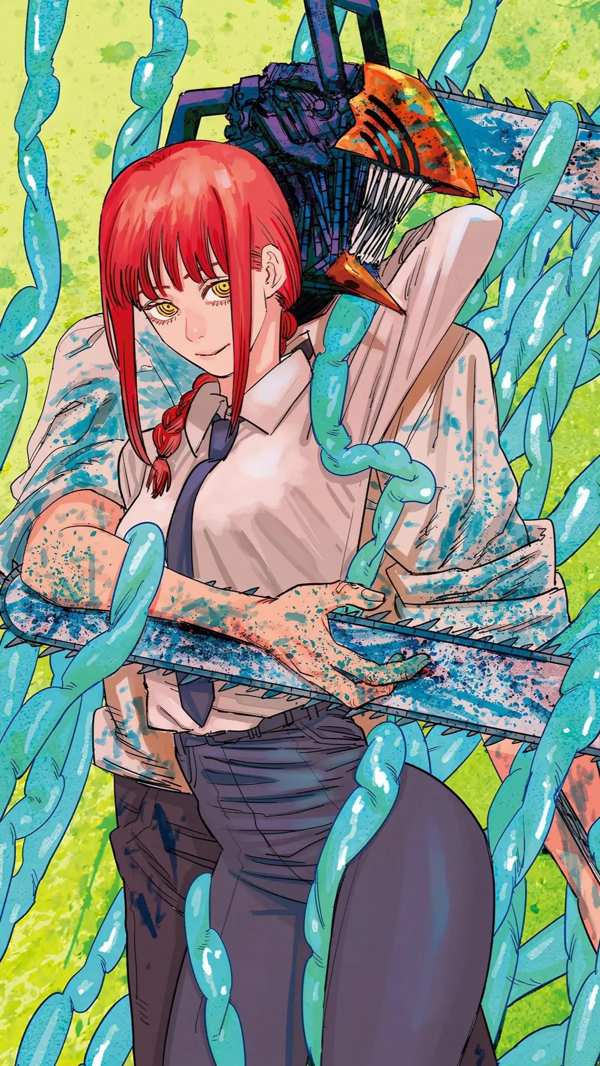 Plakat anime Chainsaw Man Denji Wzór 5