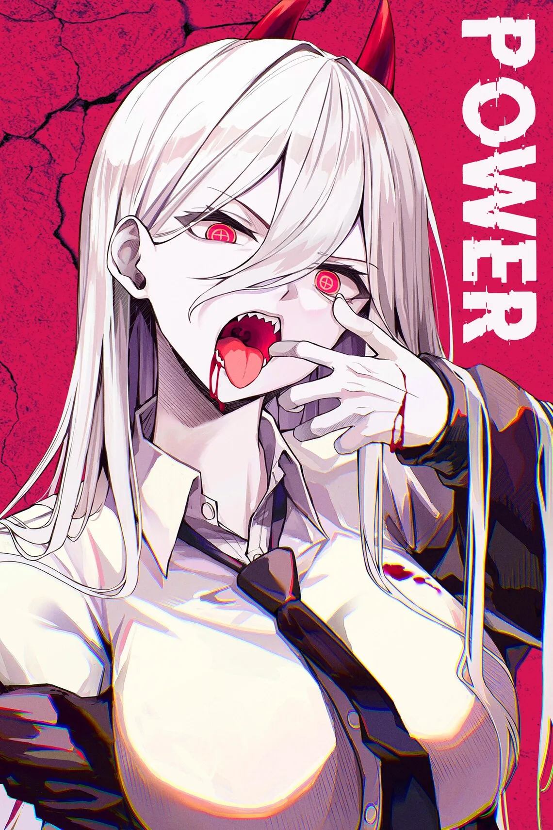 Plakat anime Chainsaw Man Denji Wzór 7