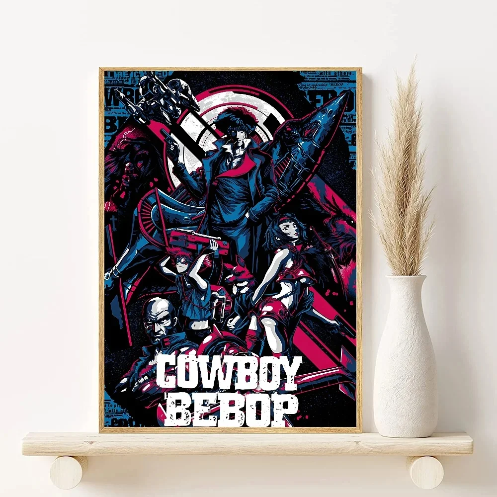 Cowboy Bebop - plakat anime retro Wzór 7