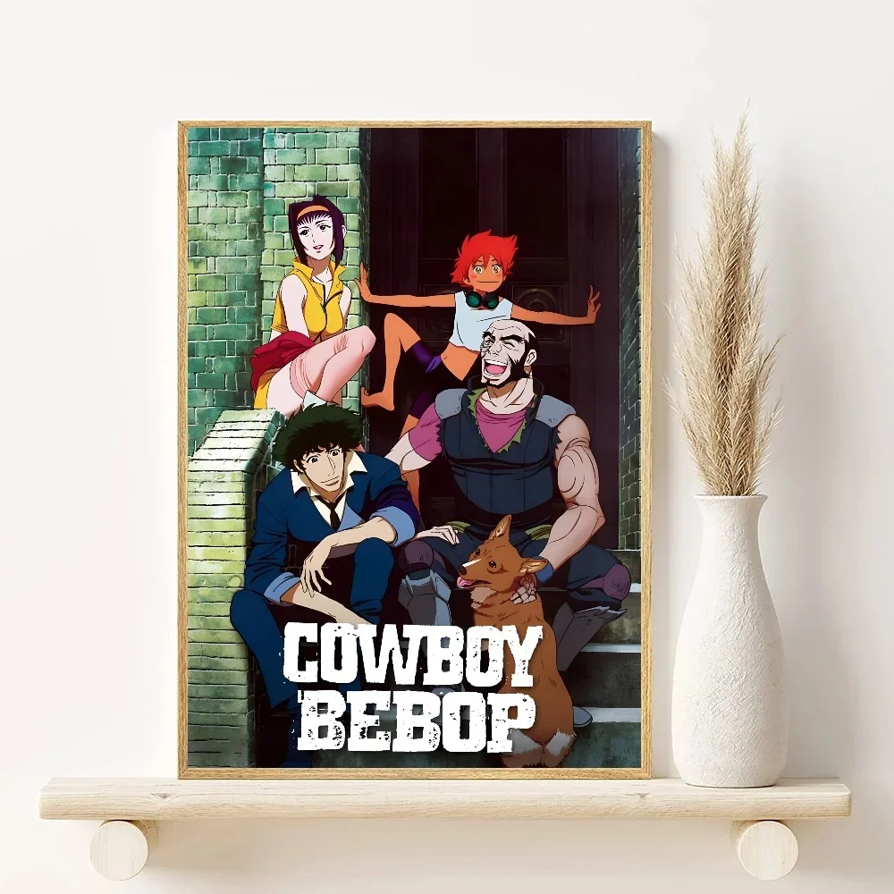 Cowboy Bebop - plakat anime retro Wzór 8