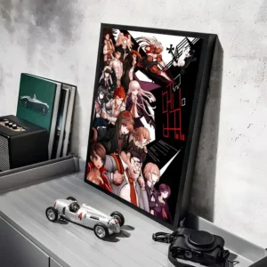 Plakat anime Danganronpa Black15